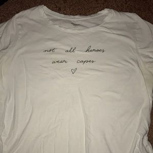 Soft white almost new Old Navy tee